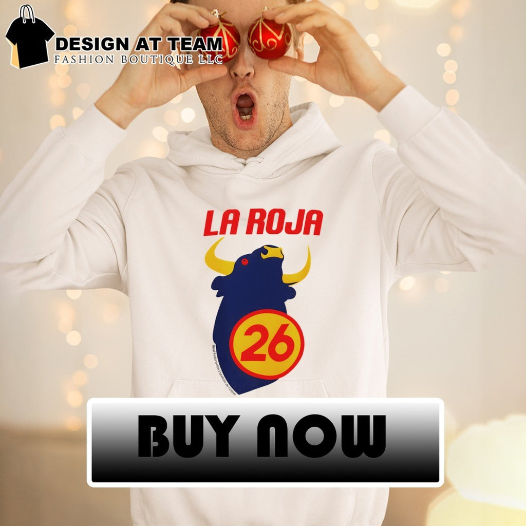 Spain La Roja World Cup 2026 National Football The Red One shirt