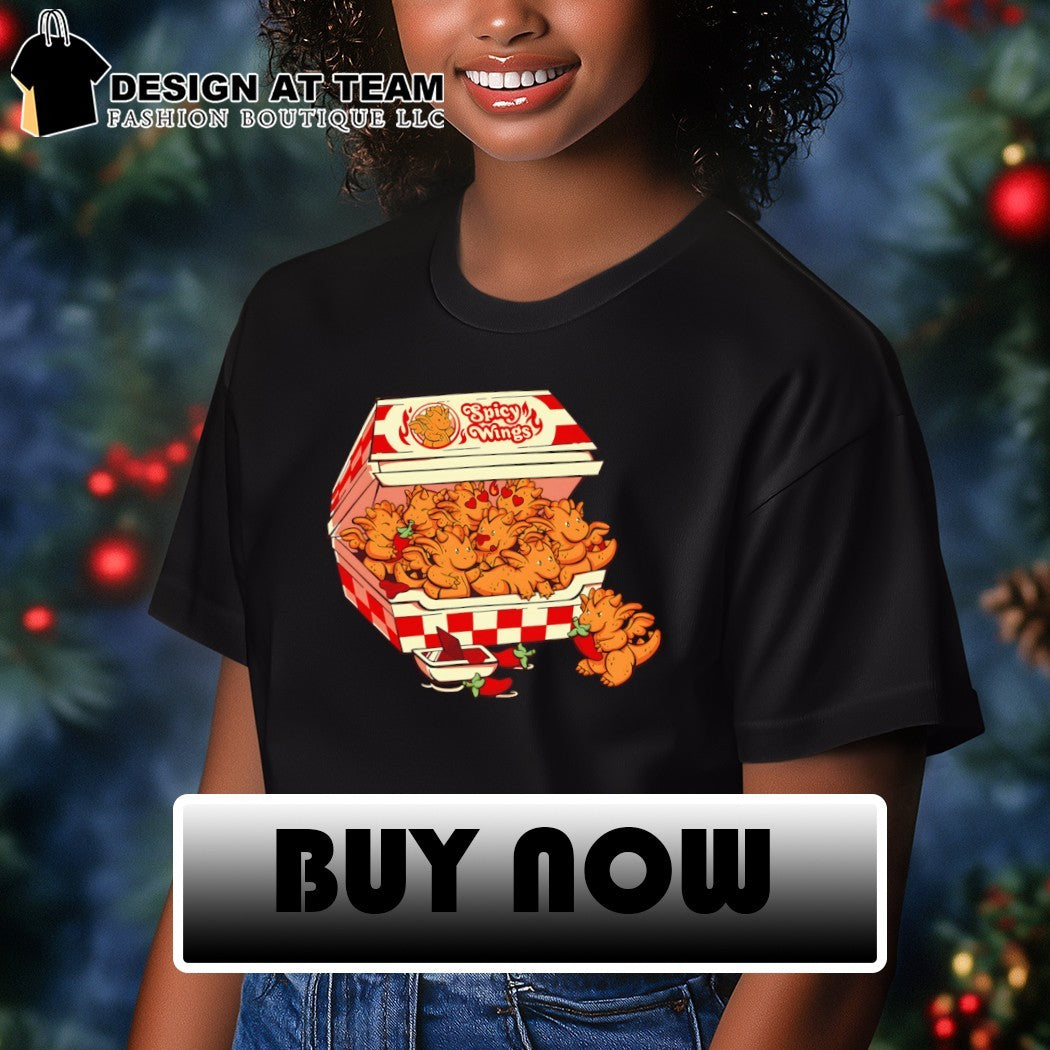Spicy Wings A box of dragons shirt