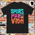 Spurs Por Vida San Antonio Spurs Basketball Western Conference Champions NBA Finals 2026 shirt