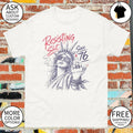 Statue of Liberty middle finger Resisting Shit since 1776 4th Of July shirt