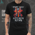 Stone Cold Stephen King 3 16 WWE Horror shirt