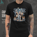 Stone Cold Steve Austin WWE Flames graphic shirt