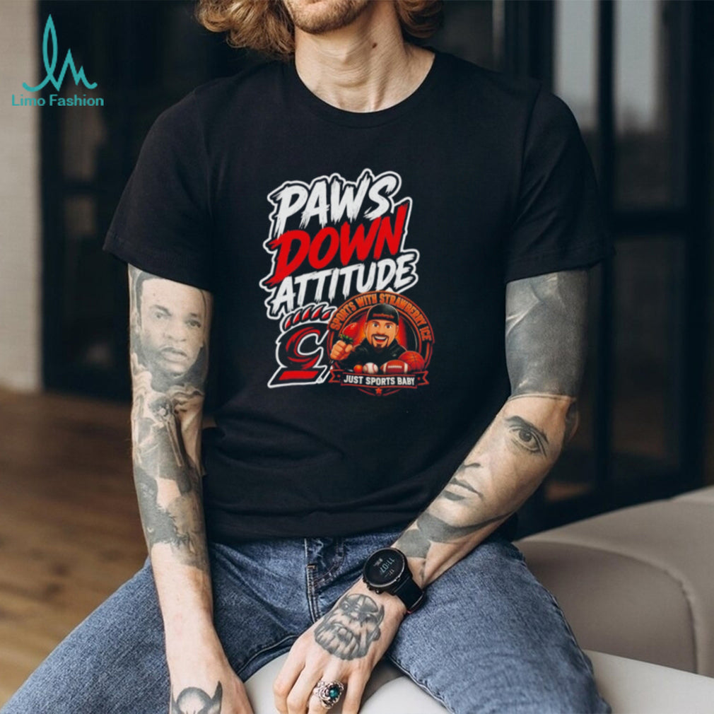 Strawberry Ice Paws Down Attitude Just Sports Baby Cincinnati shirt