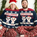 All I Want For Christmas - Dog Personalized Custom Ugly Sweatshirt - Unisex Wool Jumper - Christmas Gift For Dog Lovers, Couple