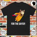 Taco Cat Pride flag For The Gays LGBT Pride Month shirt