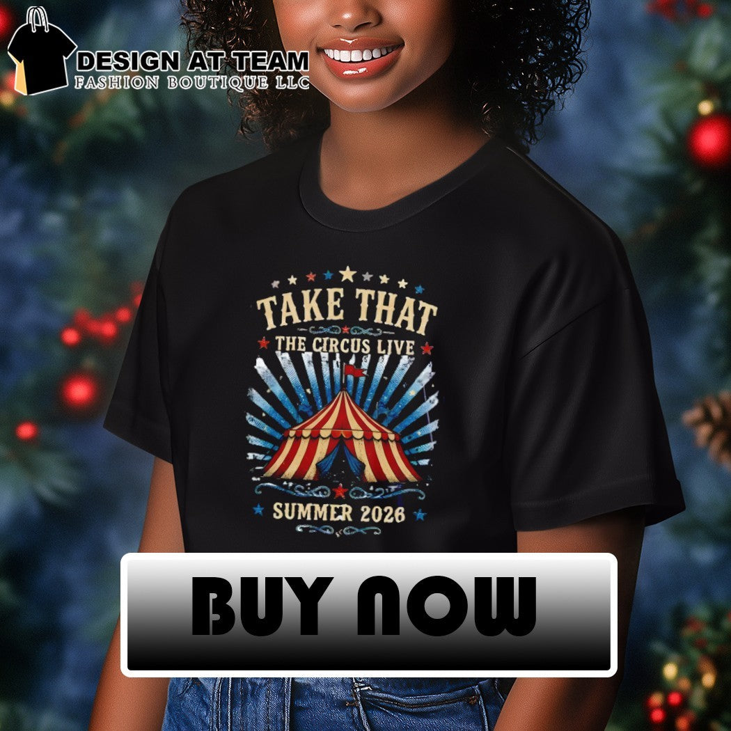 Take That The Circus Live Summer 2026 Tour shirt