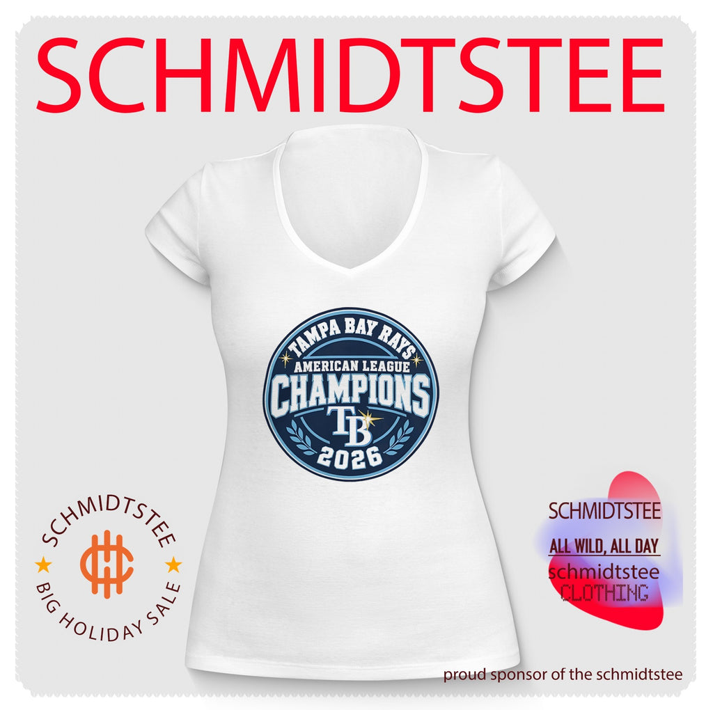 Tampa Bay Rays American League Champions 2026 Round Emblem Baseball Fan Shirt