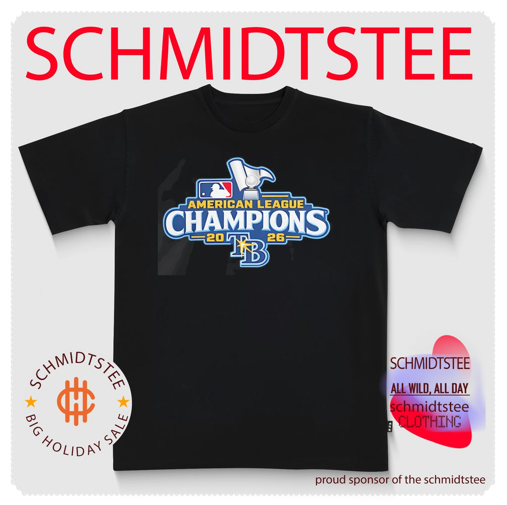 Tampa Bay Rays American League Champions 2026 trophy shirt