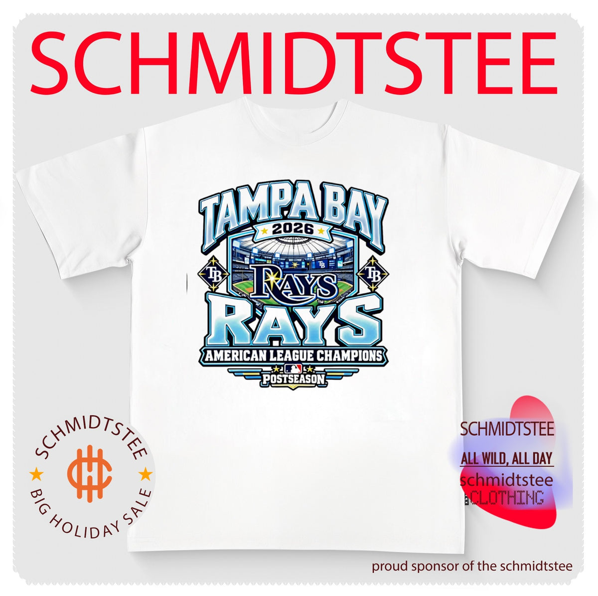 Tampa Bay Rays American League Champions Postseason 2026 shirt