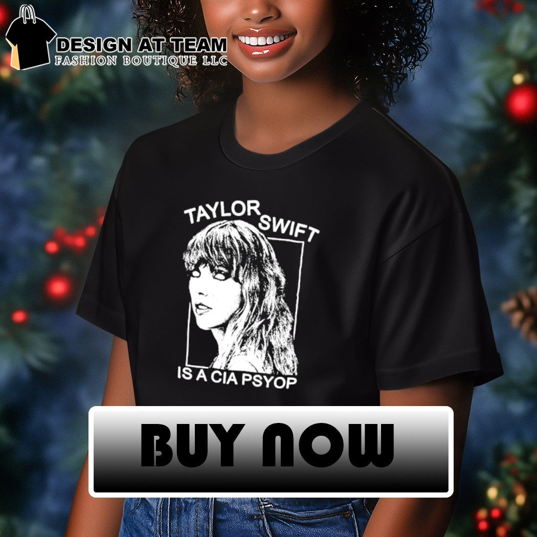 Swift is a CIA psyop black shirt