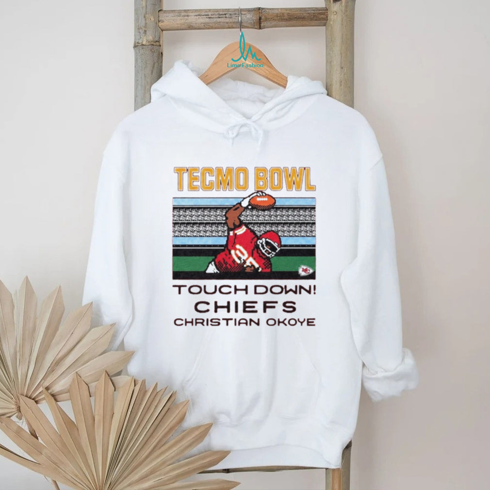 Tecmo Bowl Touchdown Chiefs Christian Okoye shirt