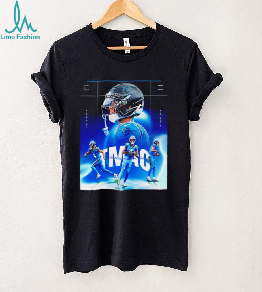 Tetairoa McMillan Carolina Panthers No 4 Wide Receiver TMAC Poster shirt