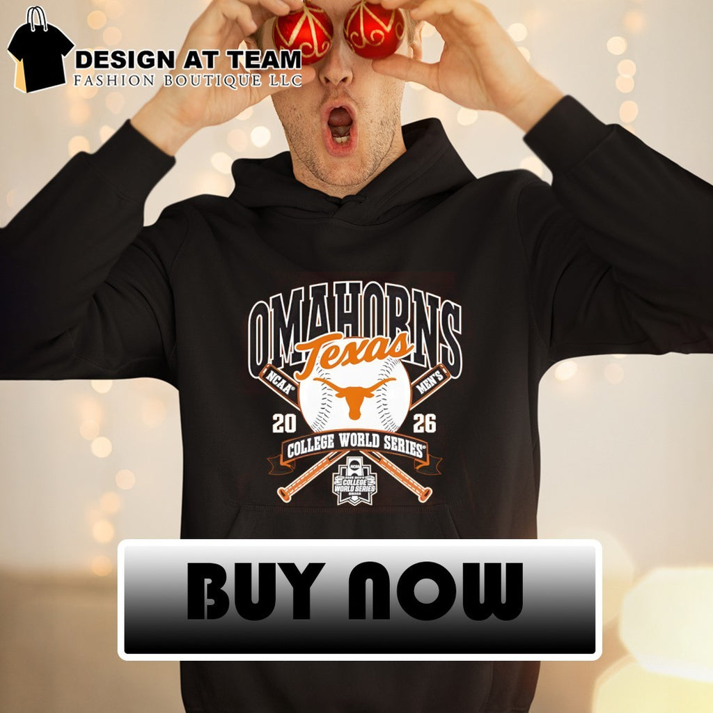 Texas Longhorns 2026 Baseball College World Series Omahorns shirt
