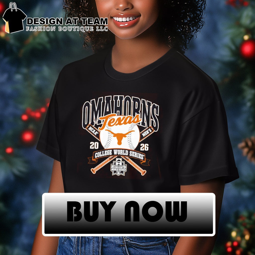 Texas Longhorns 2026 Baseball College World Series Omahorns shirt