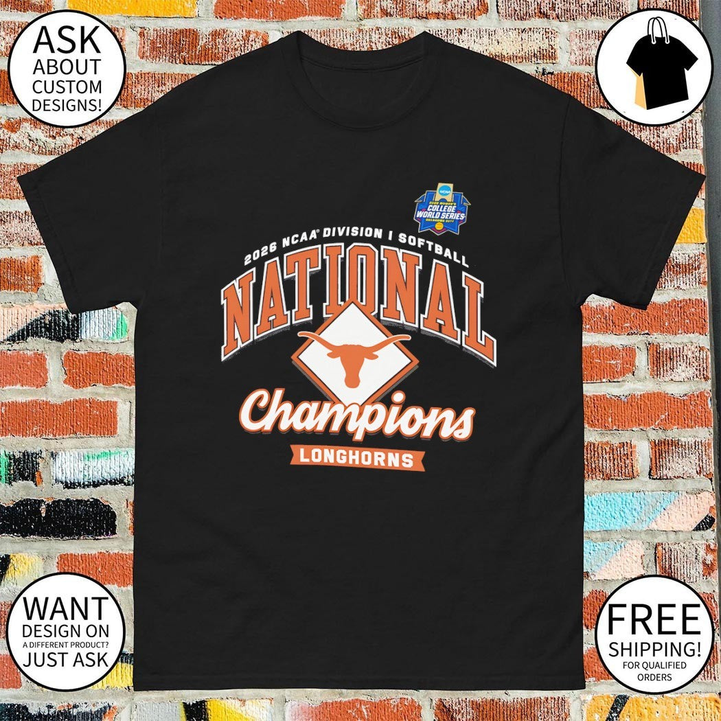 Texas Longhorns Champion 2026 NCAA Softball Women’s College World Series Champions Locker shirt