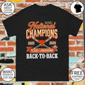 Texas Longhorns National Champs Division I Softball Back to Back 2025 2026 shirt
