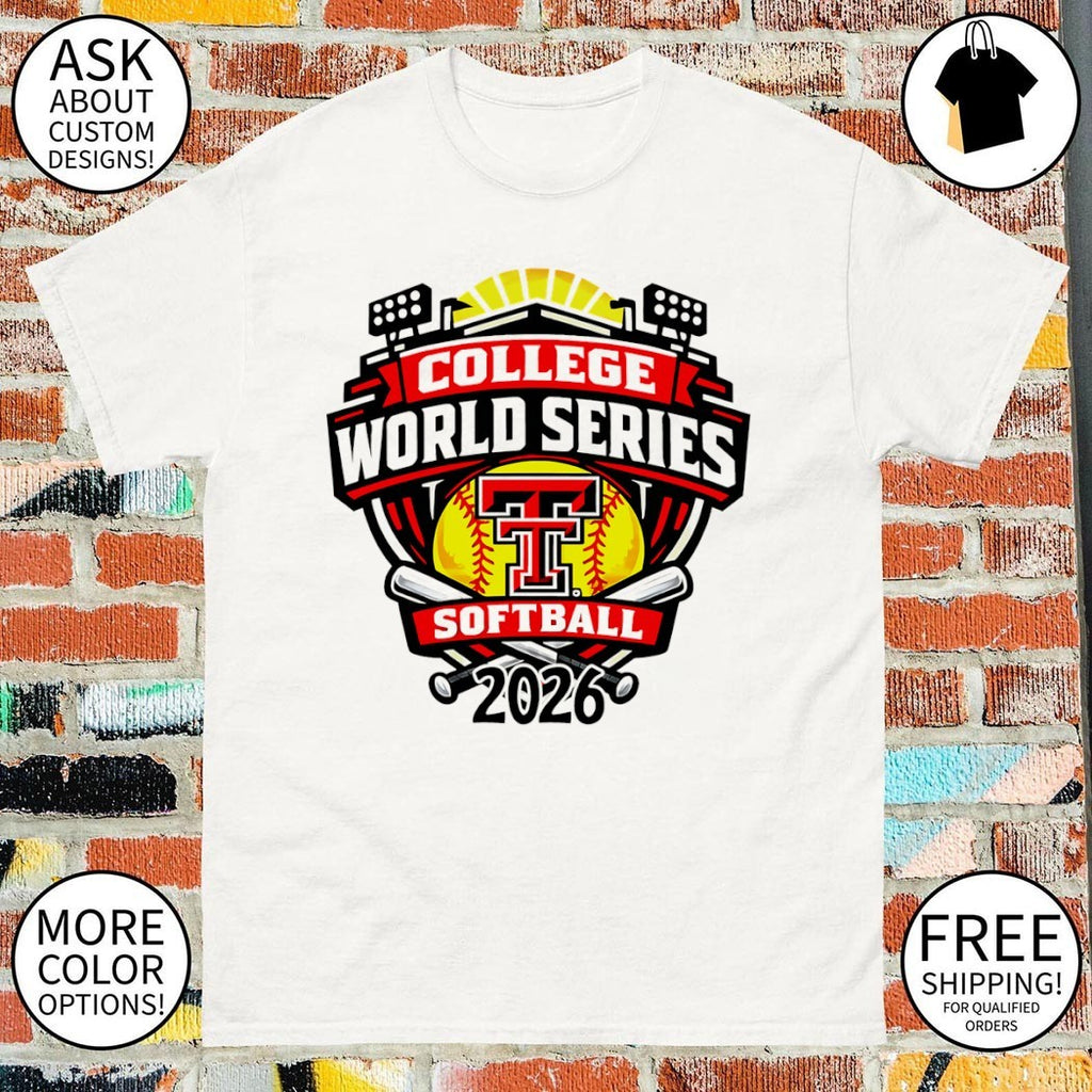 Texas Tech Red Raiders Softball College World Series Wreck ’em 2026 shirt