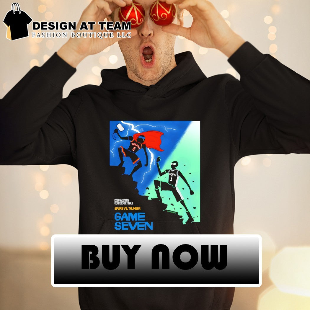The Dark Knight Returns SGA OKC Thunder vs Wembanyama San Antonio Spurs Game Seven 2026 shirt