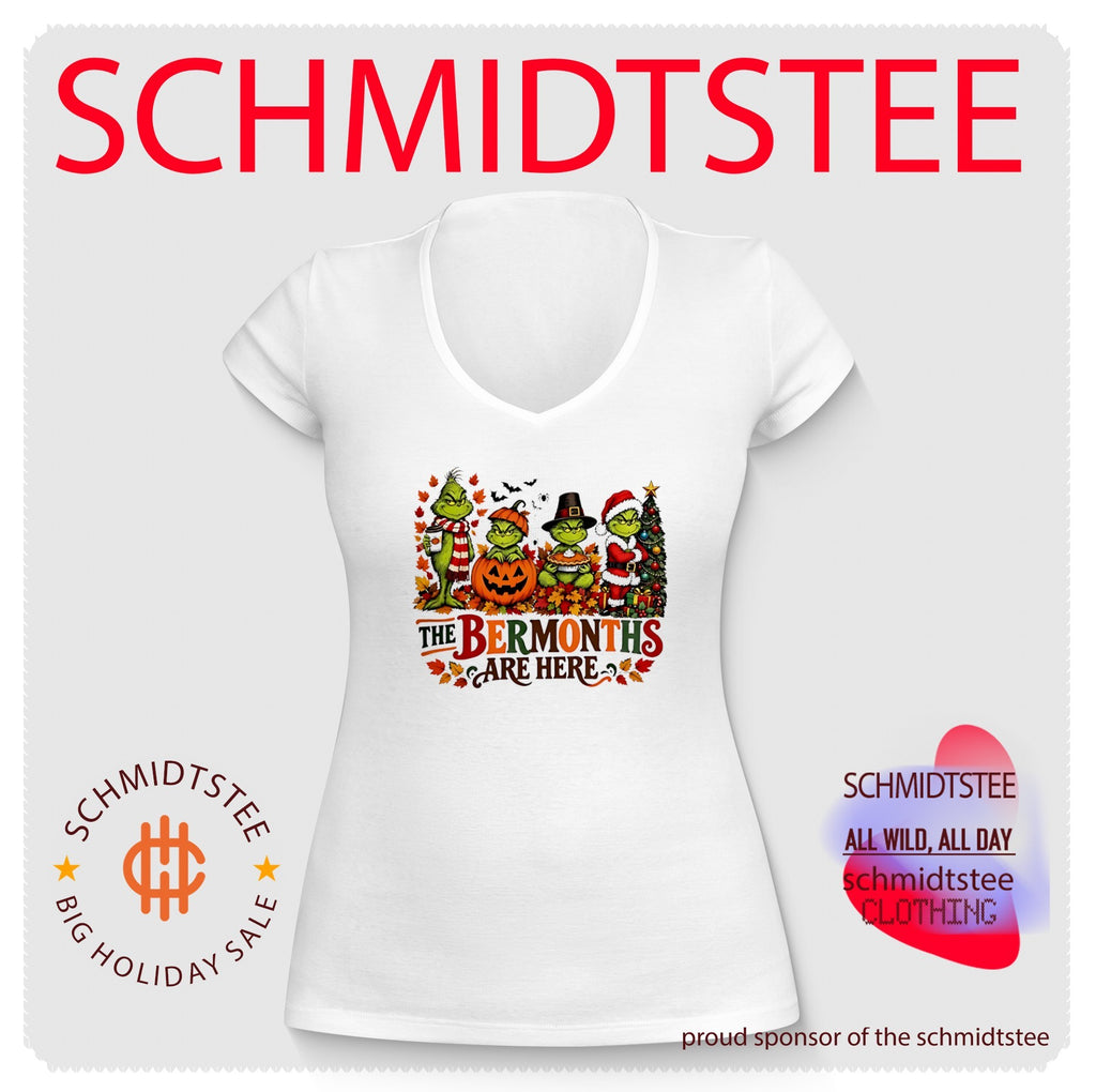 The Grinch The Ber Months Are Here Holiday Season Halloween Thanksgiving Christmas shirt