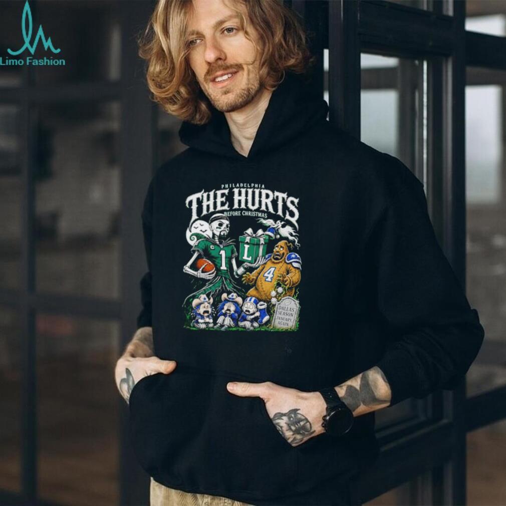 The Hurts Before Christmas Philadelphia Eagles shirt