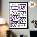 The King NBA 2026 2027 Schedule Home Decor Poster Canvas