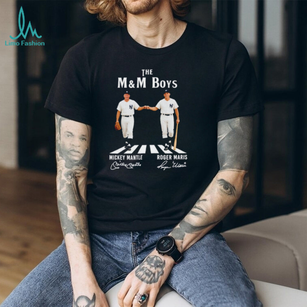 The M&M Boys New York Yankees Abbey Road signature shirt