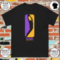 The Mamba Forever Los Angeles Lakers NBA parody logo shirt