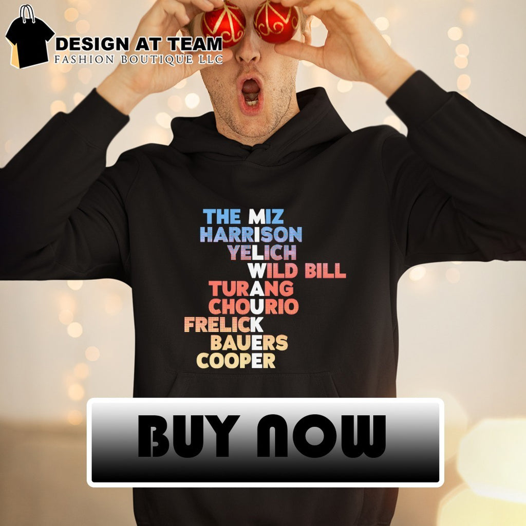 The Miz Harrison Yelich Wild Bill Turang Chourio Frelick Bauers Cooper Players Milwaukee Brewers shirt