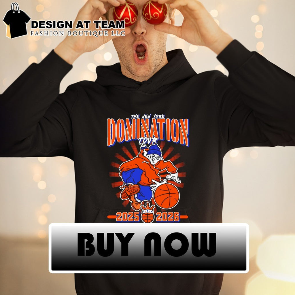 The New York Domination Tour Knicks basketball 2025-2026 shirt