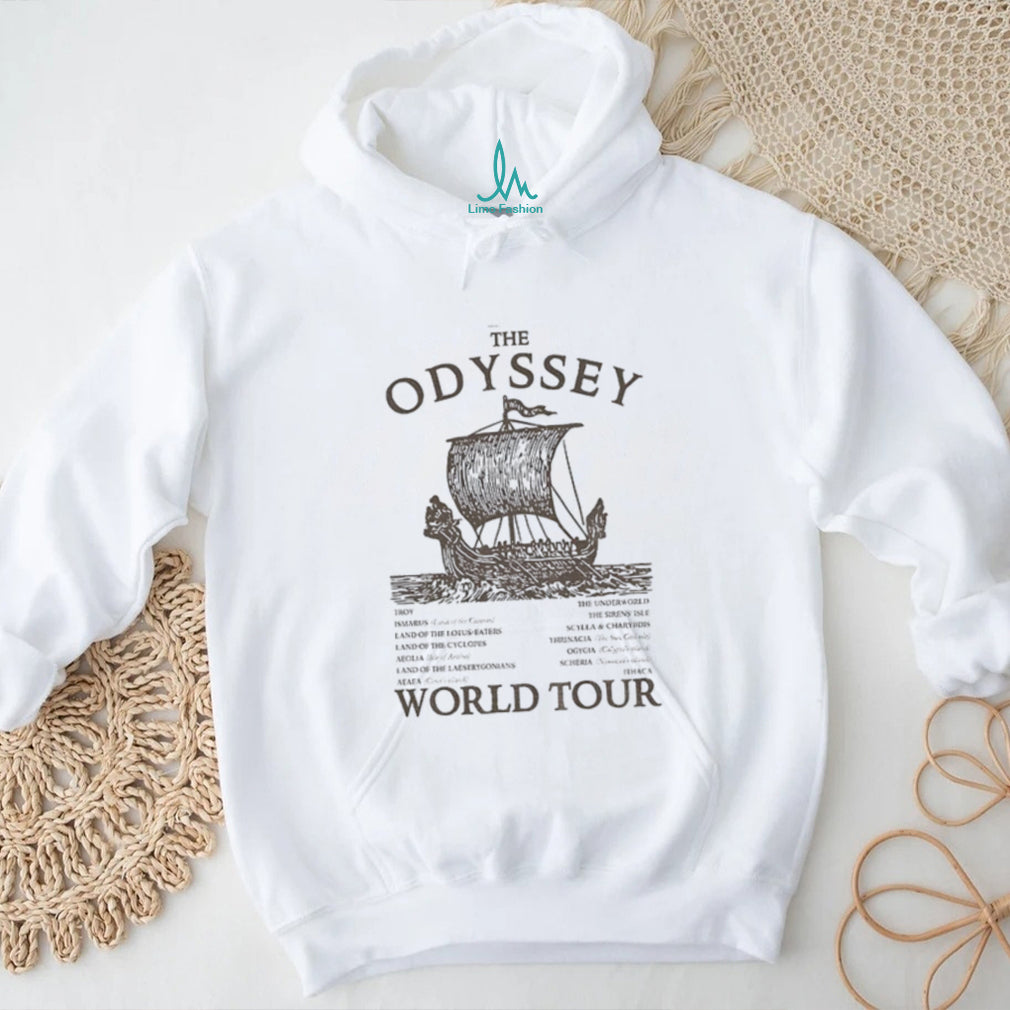 The Odyssey World Tour Homer The Odyssey shirt