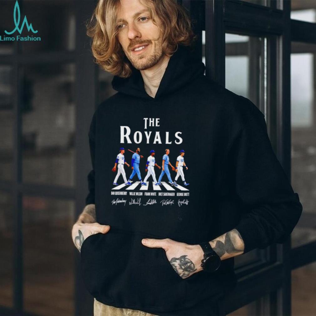 The Royals Kansas City Royals Abbey Road signature shirt