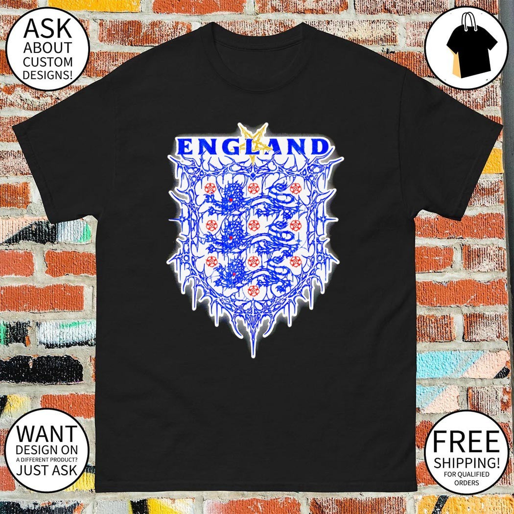 Three Lions England FC logo World Cup 2026 shirt