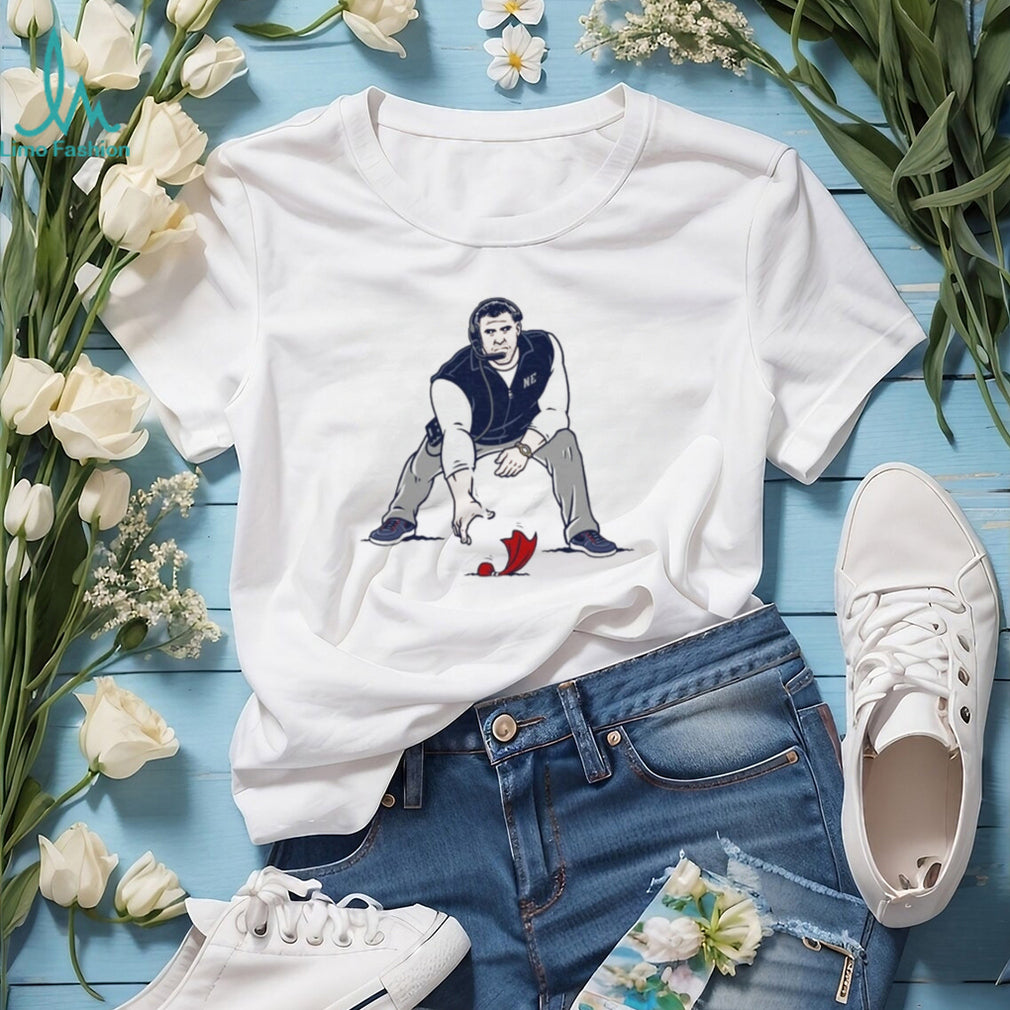 Three Point Stance Coach Mike Vrabel NE Patriots shirt