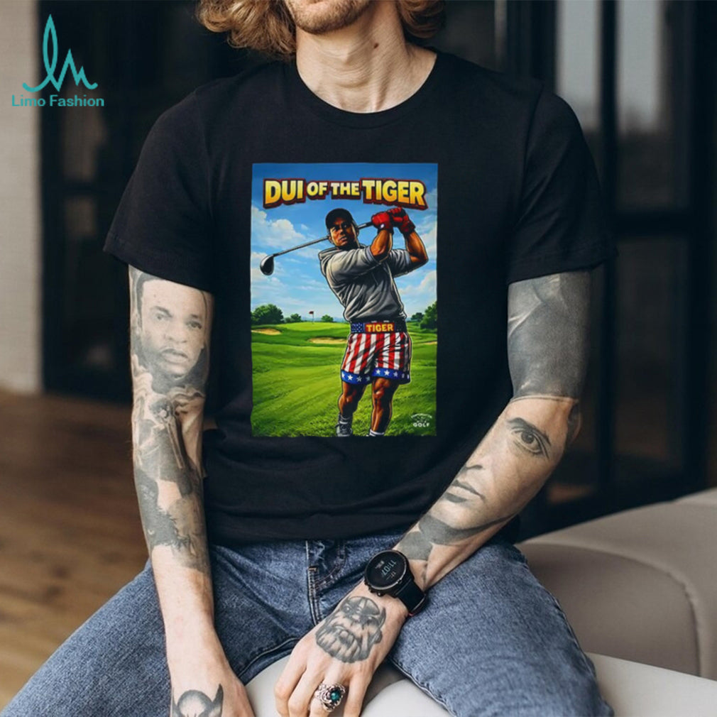 Tiger Wood DUI of the Tiger Golf Graphic shirt