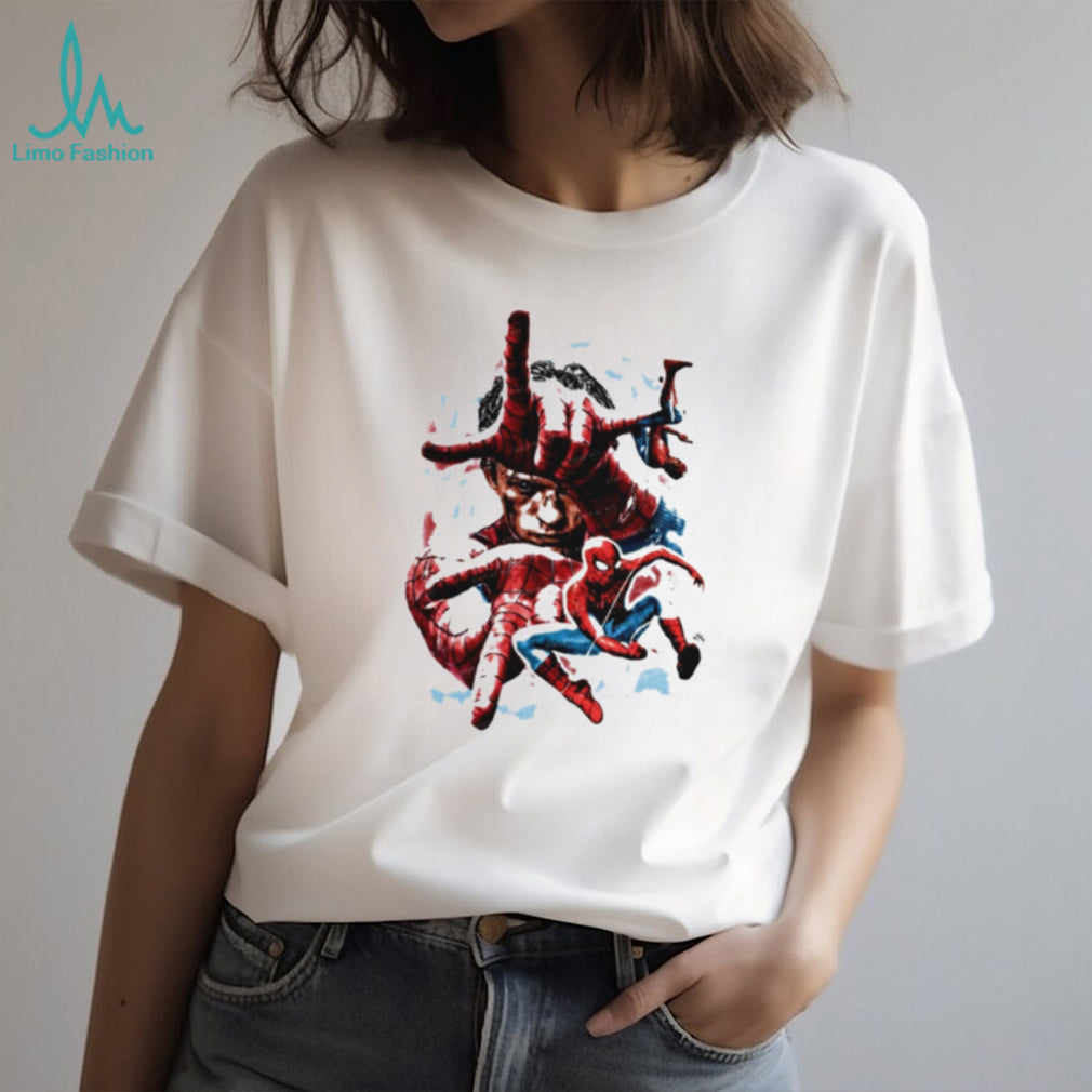 Tom Holland Sense of a Spider Halftone Collage shirt