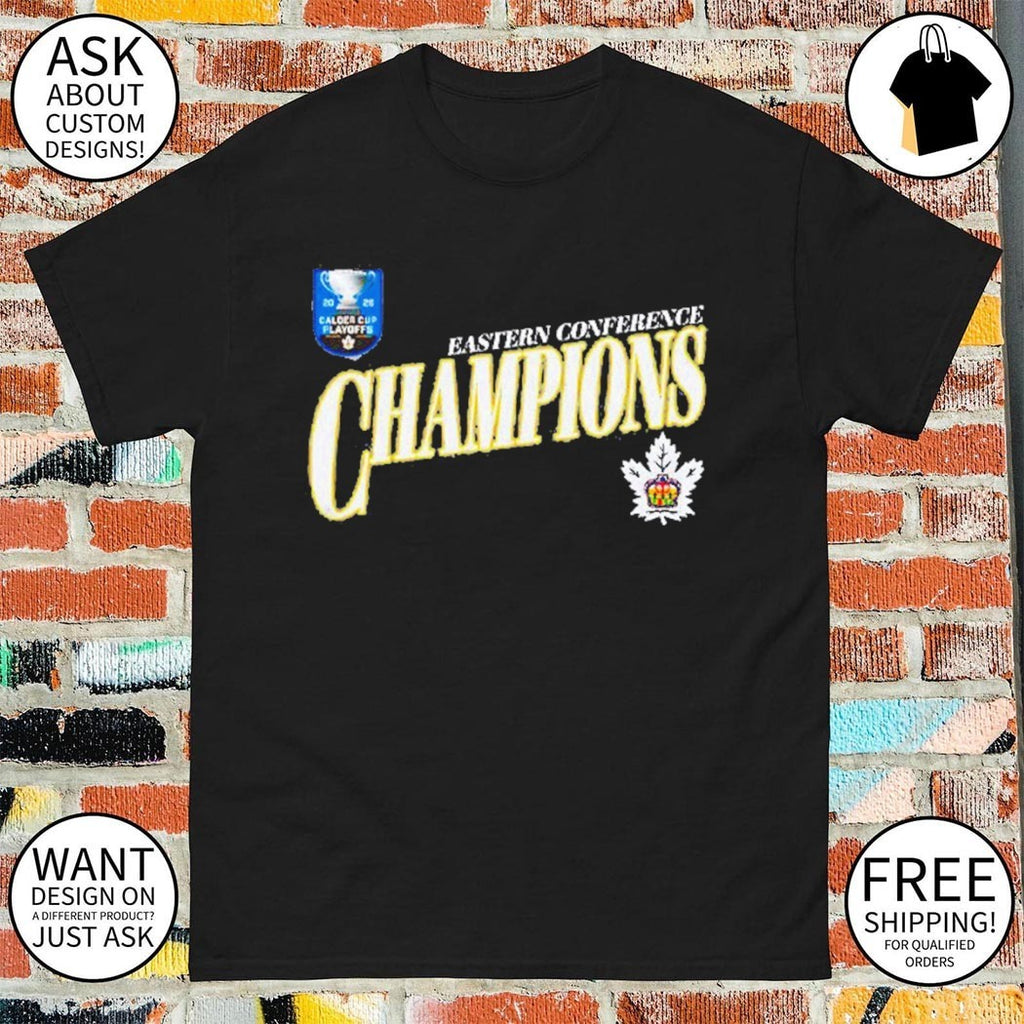 Toronto Marlies ice hockey Eastern Conference Champions Calder Cup shirt