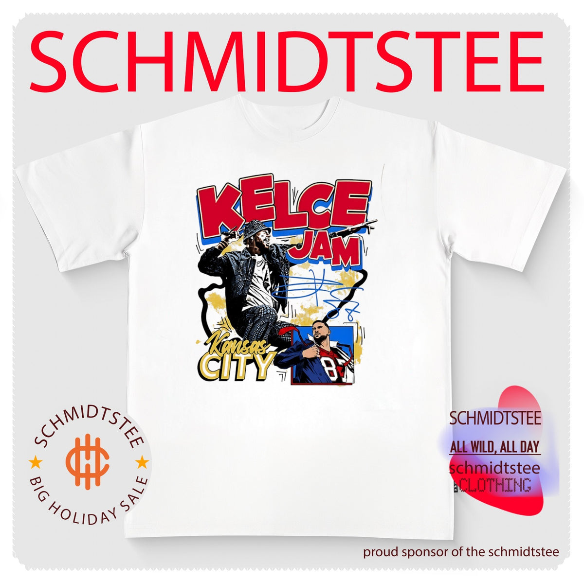 Travis Kelce Jam Kansas City Chiefs signature shirt