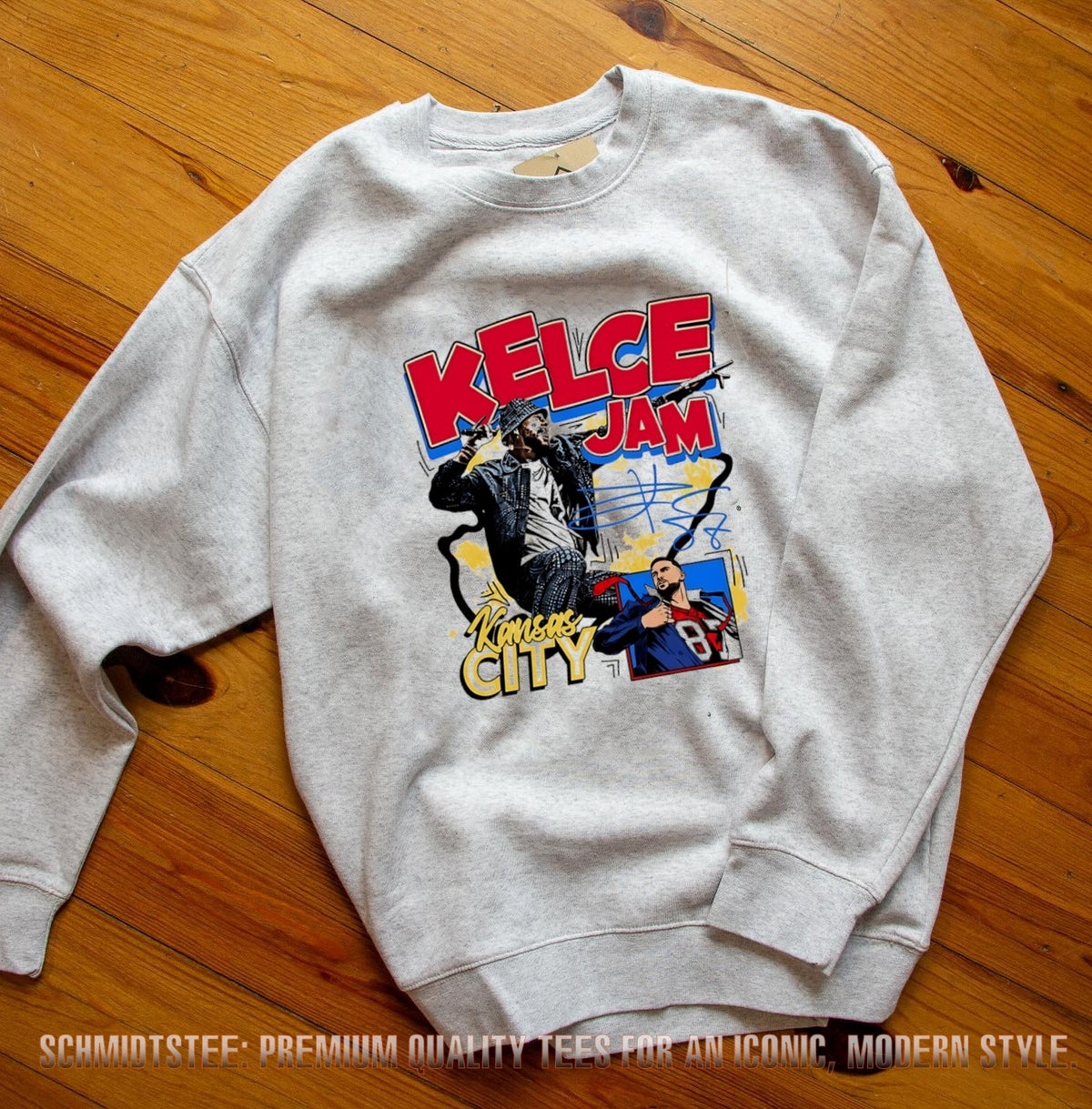 Travis Kelce Jam Kansas City Chiefs signature shirt