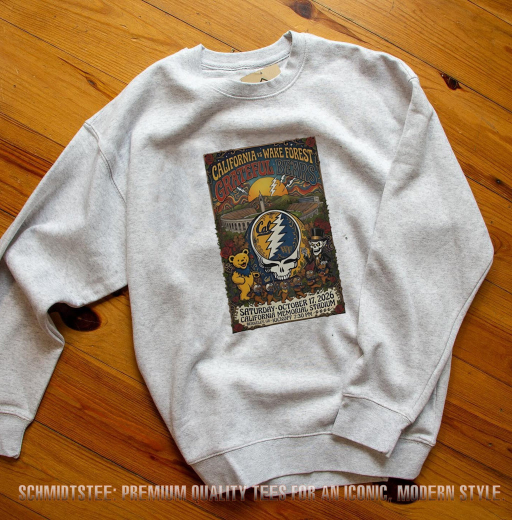 Trevor Berkeley California Golden Bears vs Wake Forest Demon Deacons NCAA Grateful Bears 2026 shirt