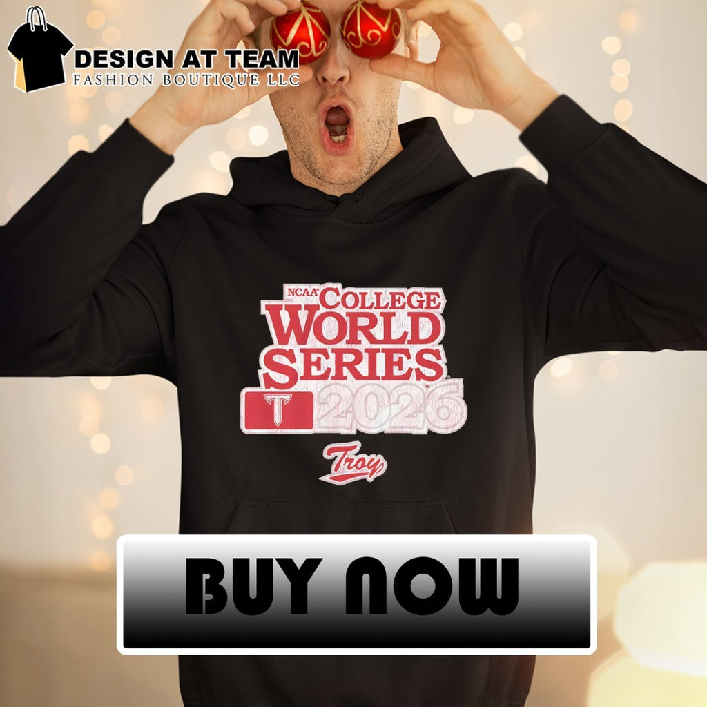 Troy Trojans Baseball NCAA College World Series 2026 shirt