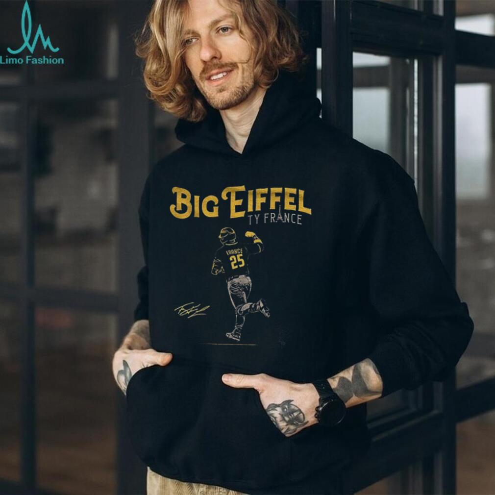 Ty France San Diego Padres baseball player Big Eiffel shirt