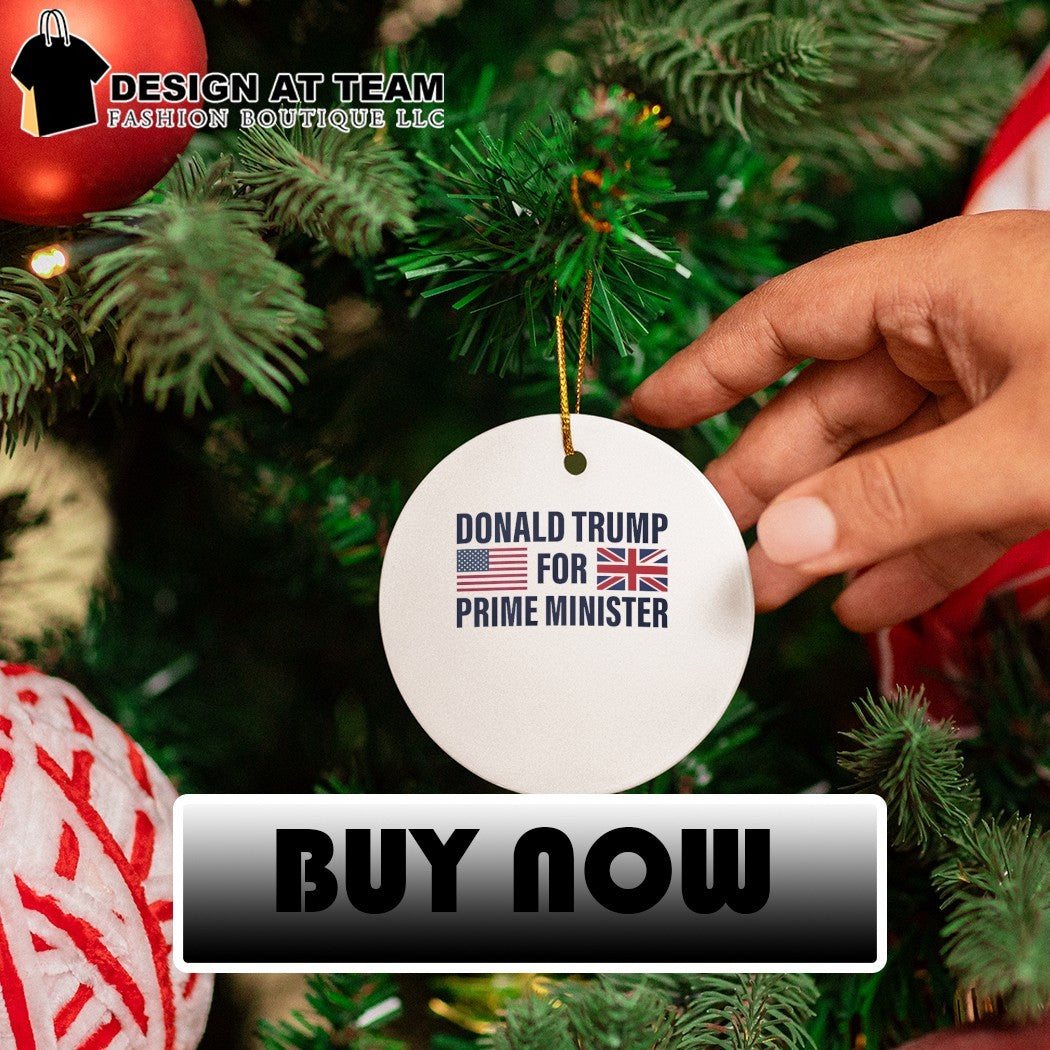 Tyson Fury Donald Trump for Prime Minister flag shirt