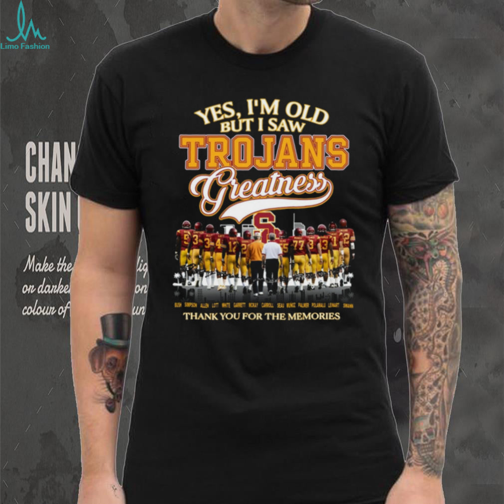 USC Trojans Football Legends Retro Vintage College Sports Shirt