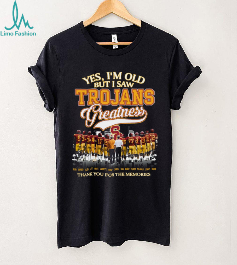 USC Trojans Football Legends Retro Vintage College Sports Shirt
