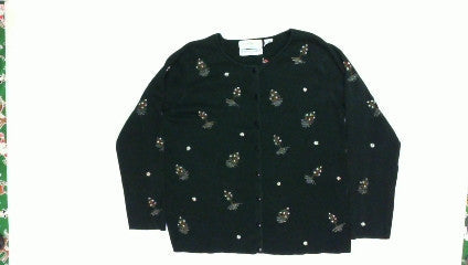 Holly Branches-Medium Christmas Sweater