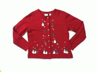 Snowflakes Trees-Small Christmas Sweater