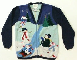 Majic in the Air-Small Christmas Sweater