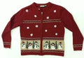 Mocking Snowpeople-Small Christmas Sweater