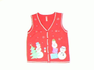 Snow Family Exchanges-Small Christmas Sweater