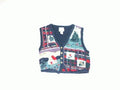 Winter Cottages-Small Christmas Sweater